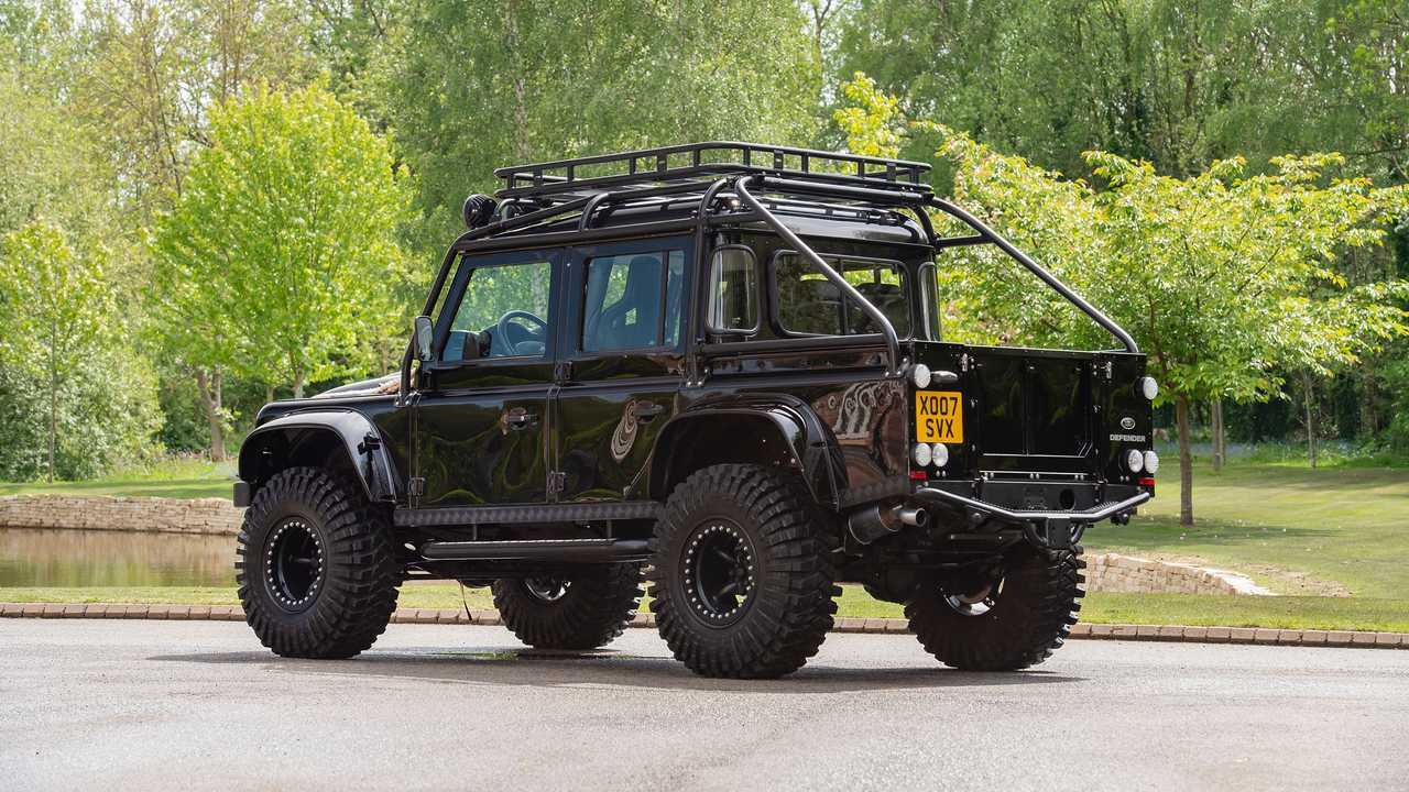 Land Rover Defender 110, l'esemplare usato in