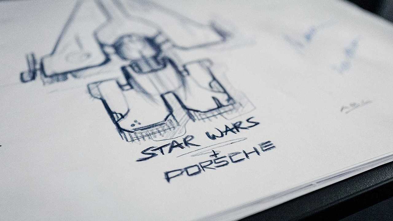 Porsche dessine un vaisseau Star Wars