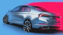 2020 Skoda Rapid teaser