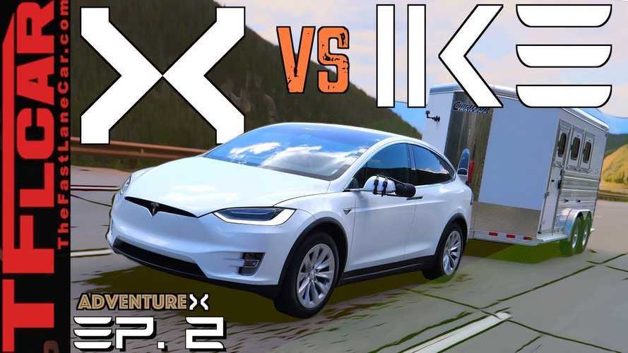 Tesla Model X Takes On The 'World's Toughest' Towing Test