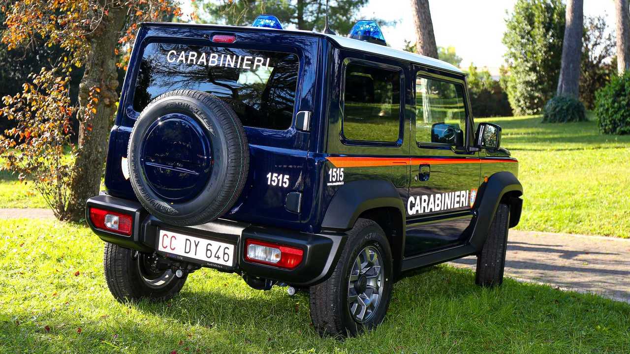Suzuki Jimny all'Arma dei Carabinieri