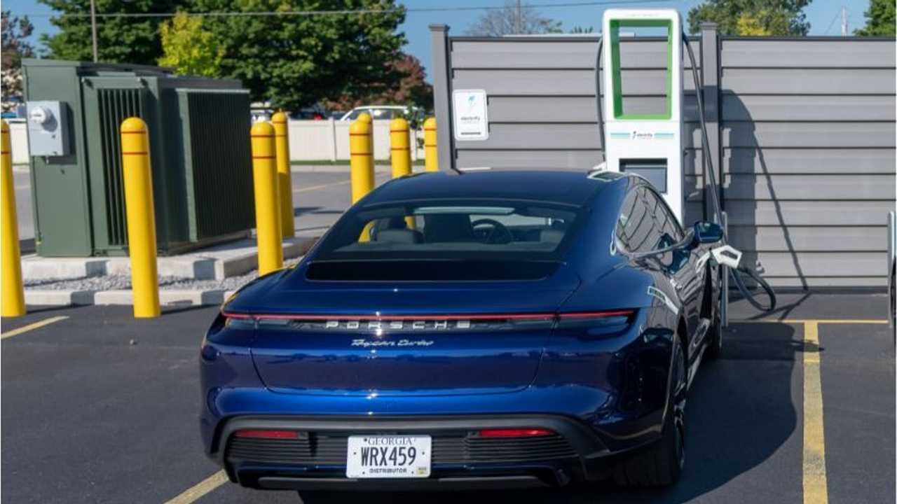 porsche taycan electrify america