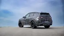 2025 BMW X3 camouflaged prototype