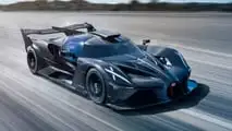 Test su pista Bugatti Bolide