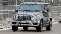 Mercedes G-Klasse Facelift neue Erlkönigbilder (Dezember 2022)