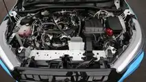 Il motore a combustione interna Toyota convertito all'idrogeno