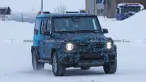 Mercedes-Benz EQG Spy Photos