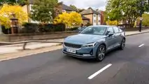 Una Polestar di proprietà di Hertz a disposizione degli autisti Uber