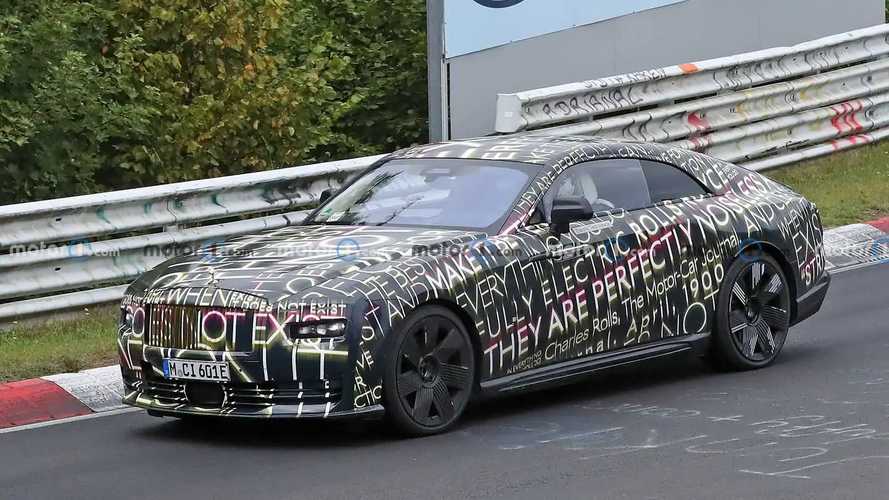 Rolls-Royce Spectre, per la prima volta i test al Nurburgring