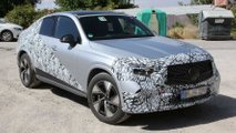 Mercedes-Benz GLC Coupe Spy Photos