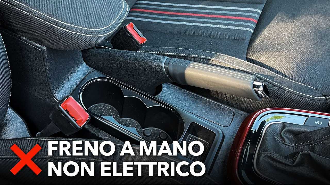 Skoda Fabia 1.0 DSG 110 CV Monte Carlo - contro: freno a mano non elettrico