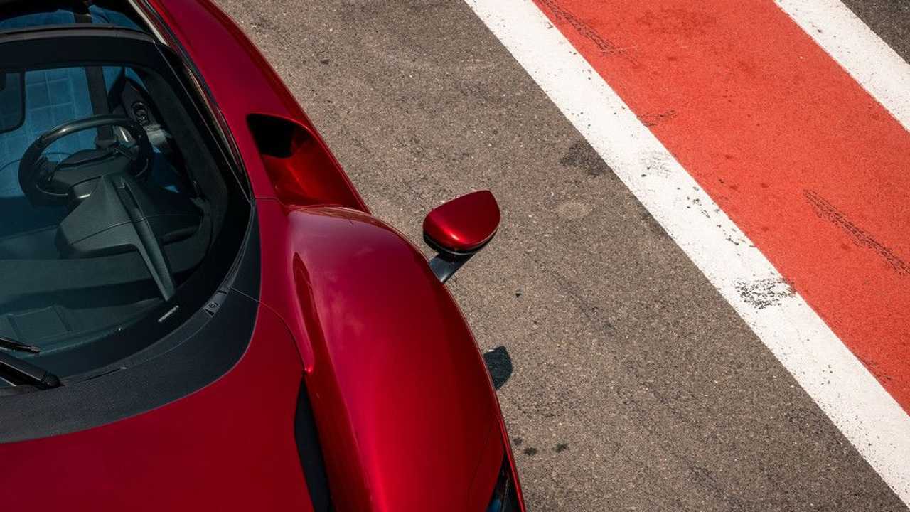 Ferrari Daytona SP3, la prova a SPA
