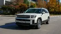 Hyundai Santa Fe, la prova in Corea