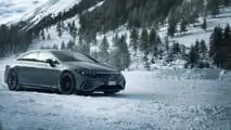 La gamma full electric Mercedes-AMG a Livigno