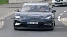Porsche Taycan GT spy photo