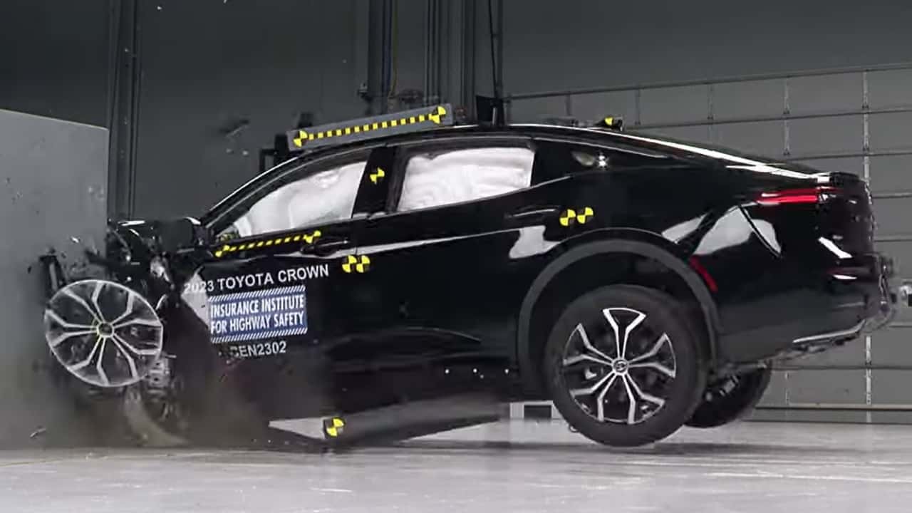 2023 Toyota Crown earns IIHS’s Top Safety Pick+ award. 