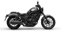 Honda CMX1100 Rebel 2024, Studio, gris iridio metálico, lado derecho