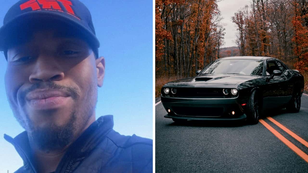 Expert conducts pre-purchase inspection on Dodge Challenger