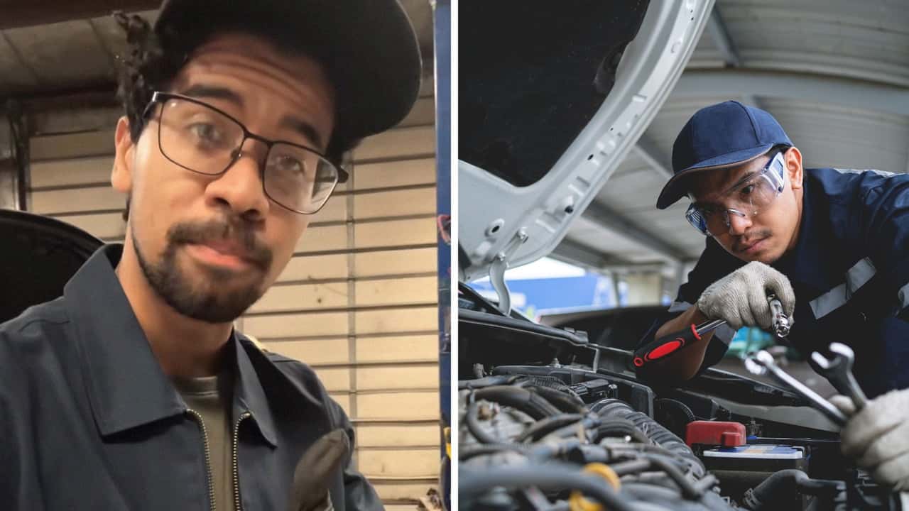 Mechanic Drops Bolt Deep Into Engine. Then He Uses This Brilliant Trick To Retrieve It