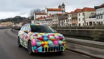 Skoda Epiq camouflaged prototype