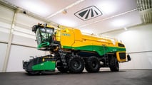 Oxbo GP6300: raccoglitrice di piselli 2 o 3 assi ad alta resa