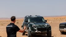 Land Rover Defender Rally, les essais au Maroc