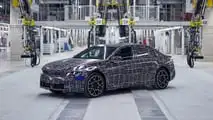 Pré-produção do BMW i3 em Munique