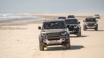 Prueba Land Rover Defender 2022 en Doñana