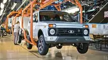 Lada Niva Legend sur convoyeur Avtovase