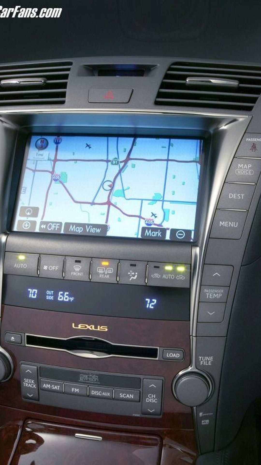 Lexus LS460 Advanced InCar Audio System Photos