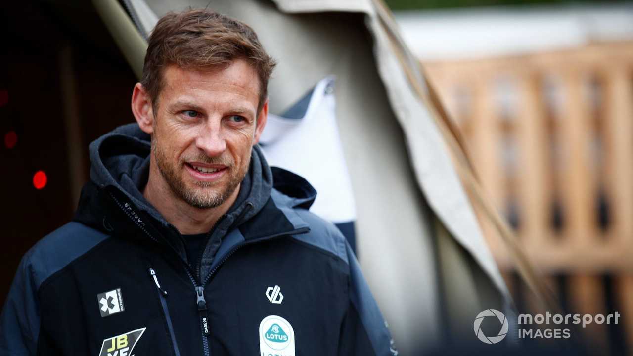 Jenson Button at Jurassic X-Prix 2021
