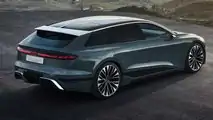 Audi A6 Avant E-Tron Concept arrière grand angle