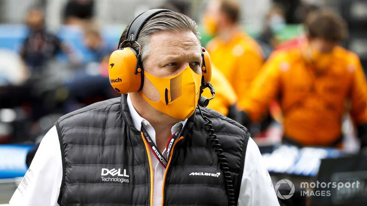 Zak Brown at Spanish GP 2021