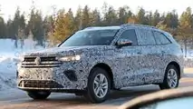 VW FAW SUV spy photo