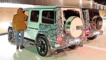 Makyajlı 2022 Mercedes-AMG G63 Casus Fotoğrafları