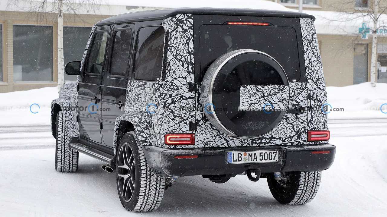 Scatti spia Mercedes-AMG G63