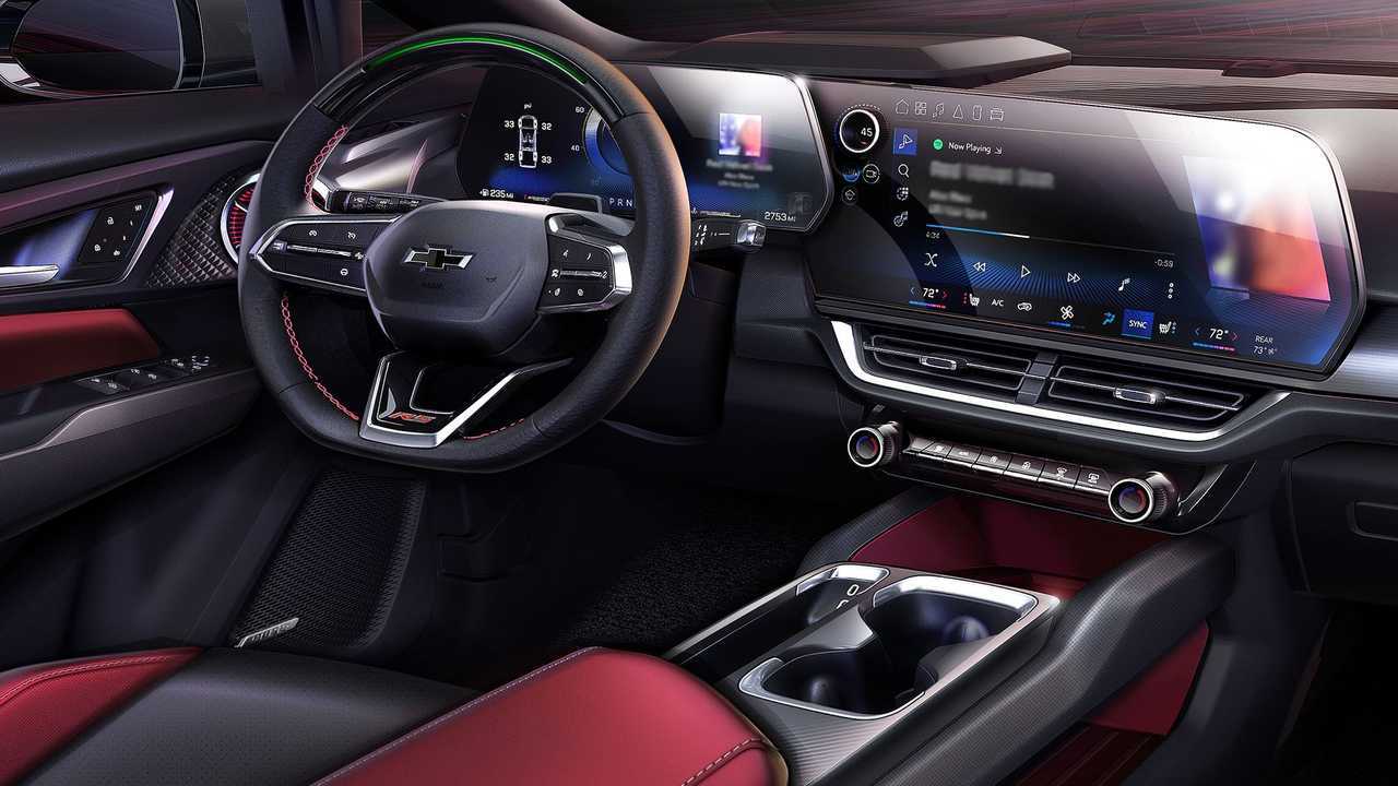 Chevrolet Equinox EV RS: Das Cockpit