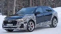 Rejuvenecimiento facial delantero de invierno del Audi Q8 3/4