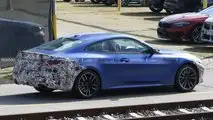 BMW Serie 4 Coupé restyling, le prime foto spia