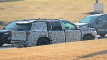 New Chevrolet Traverse Side View Spy Photo