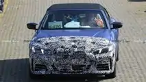 BMW 4er Cabrio Facelift (2023) auf ersten Erlkönigfotos