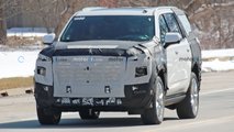 Chevrolet Tahoe Refresh Front View Spy Photo