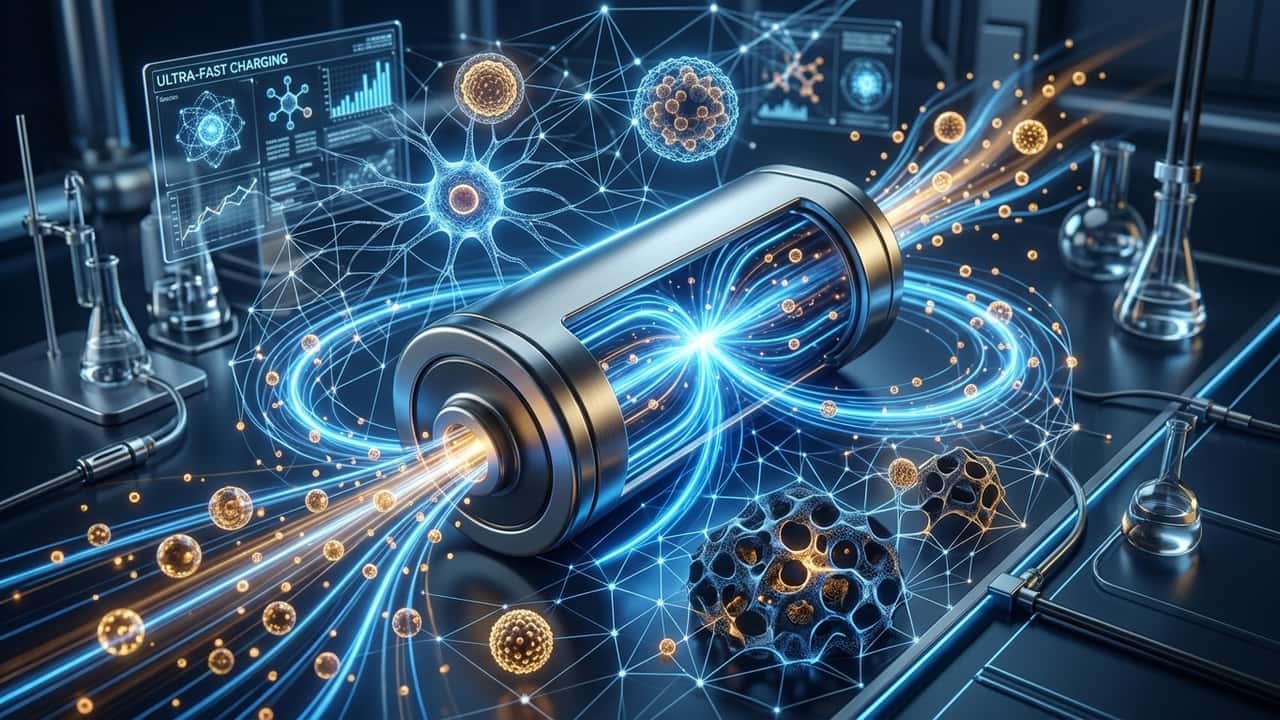 Una batteria al sodio che dura 50.000 cicli: il nuovo studio