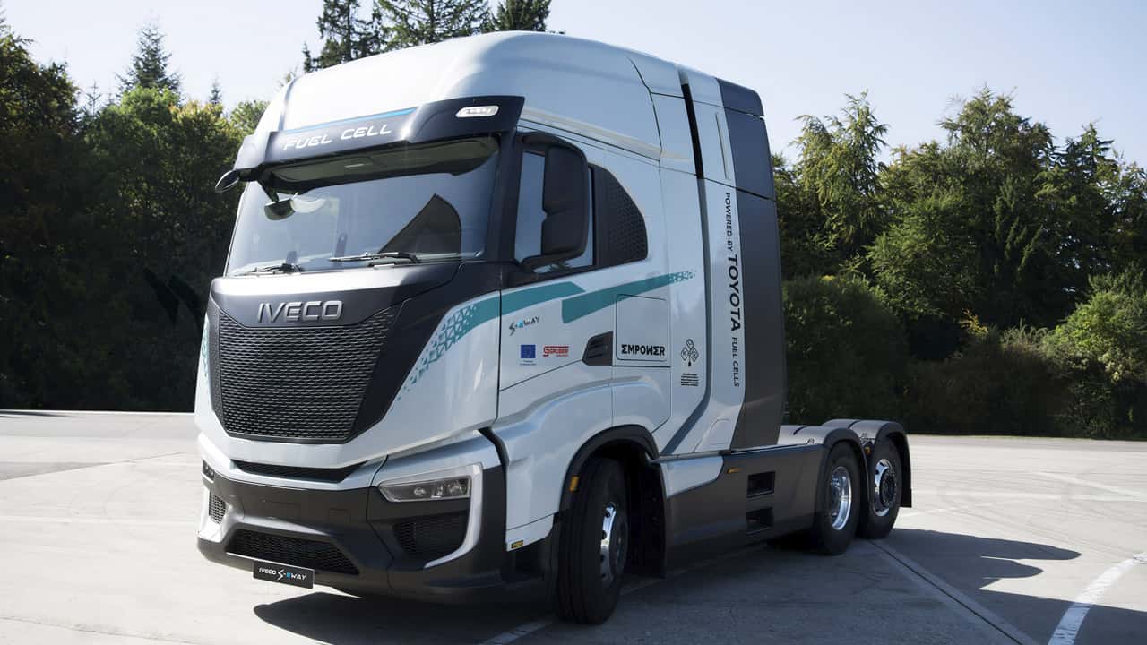 Iveco S-eWay mit Brennstoffzellen von Toyota