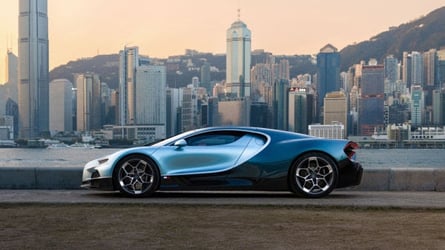 Bugatti Tourbillon in Shanghai und Hongkong