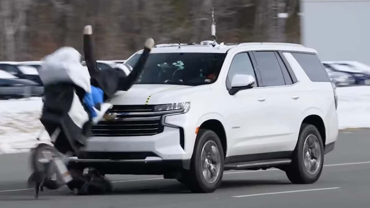IIHS AEB Test Video