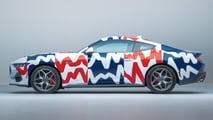 Ford Mustang 60th anniversary art car