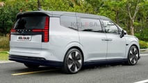 2024 Volvo EM90 resmi olmayan render görüntüleri