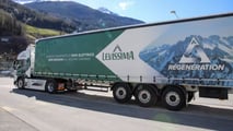 Il Volvo FM Electric per Levissima