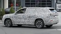Skoda Kodiaq (2024) auf dem Nürburgring erwischt